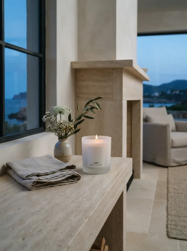  Fresh Linen Scented Candle
