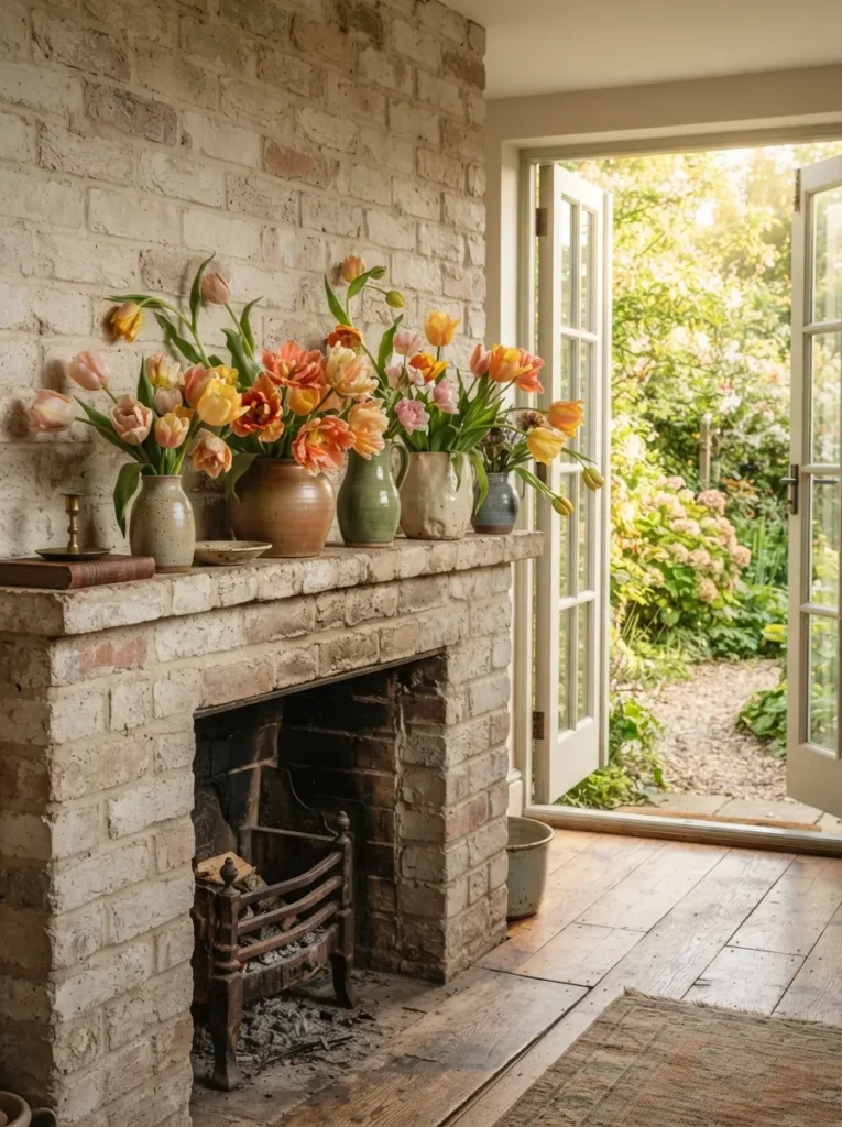 Garden-Gathered Tulips