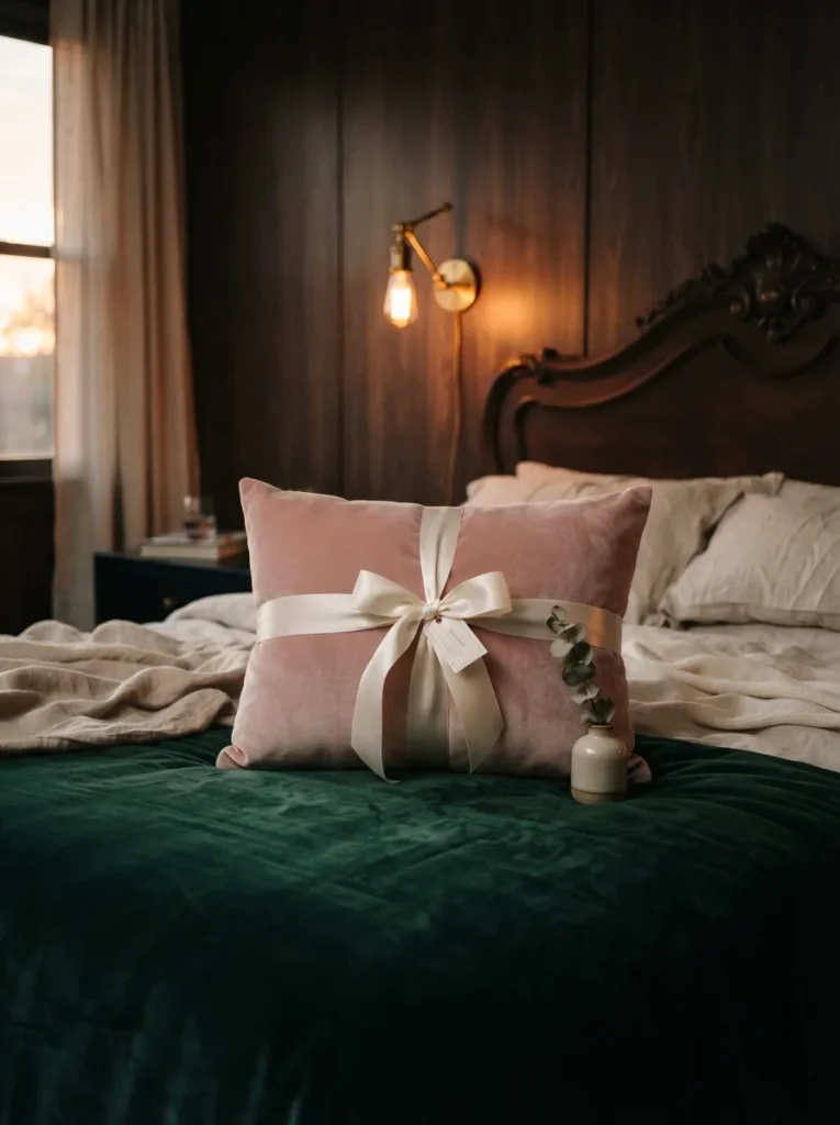 Gift-Wrapped Pillow Surprise