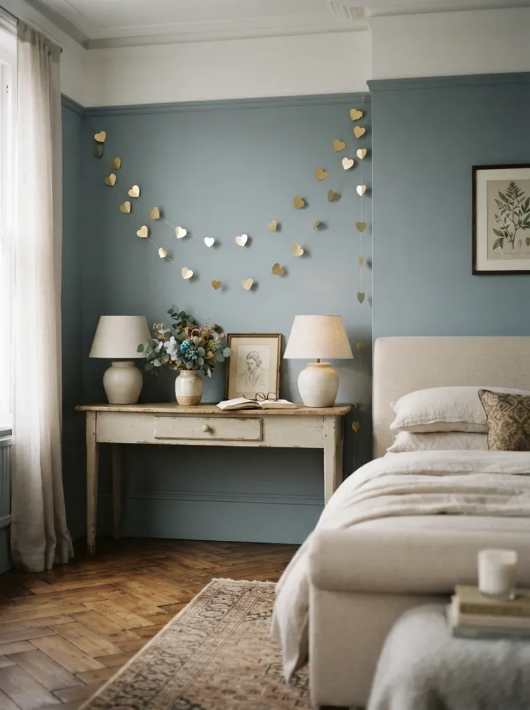 Gold Heart Garland
