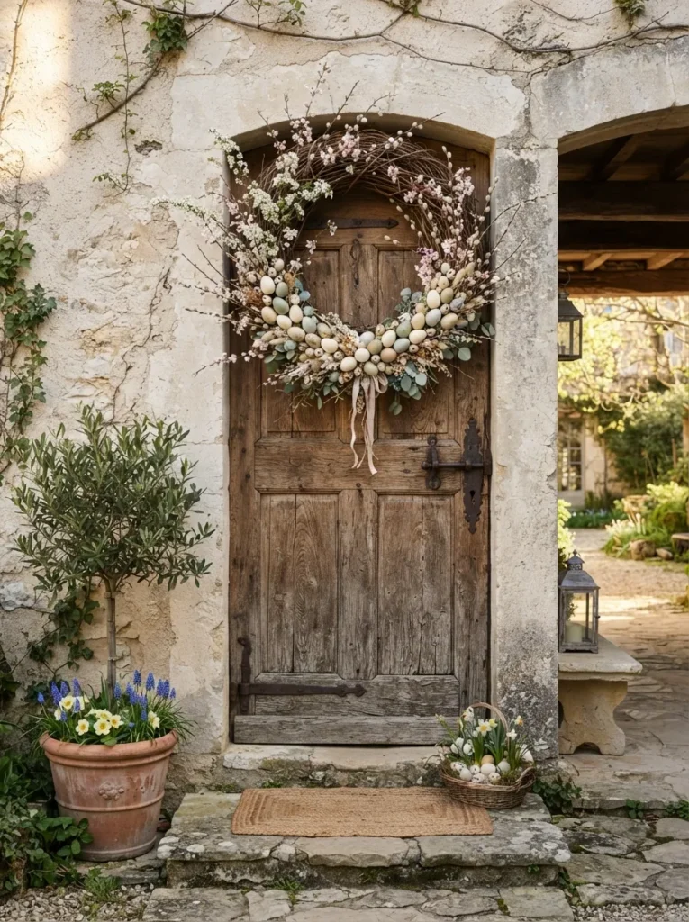 Grapevine Egg Wreath