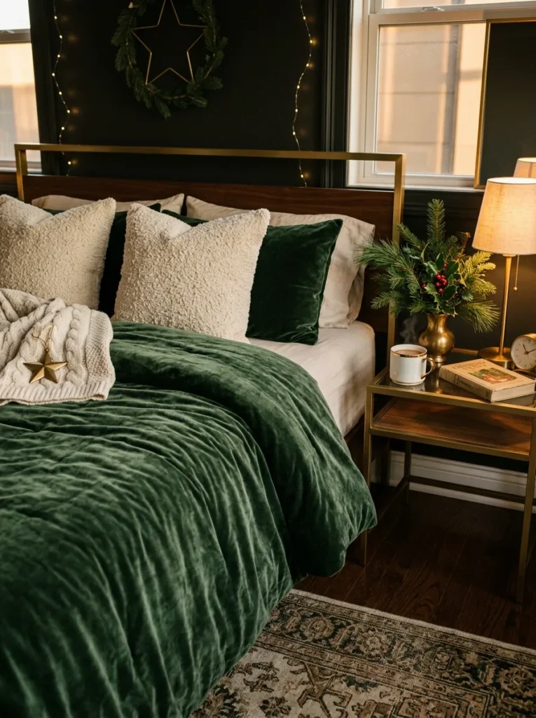Green Velvet Comforter