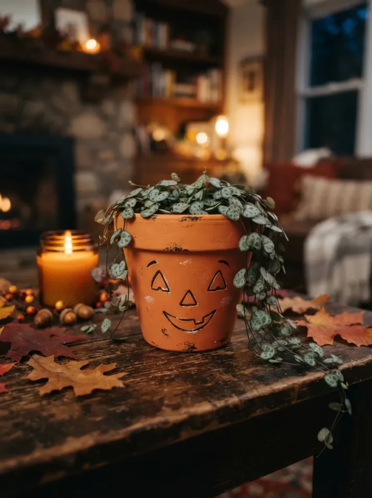 Halloween Jack-O-Lantern Face