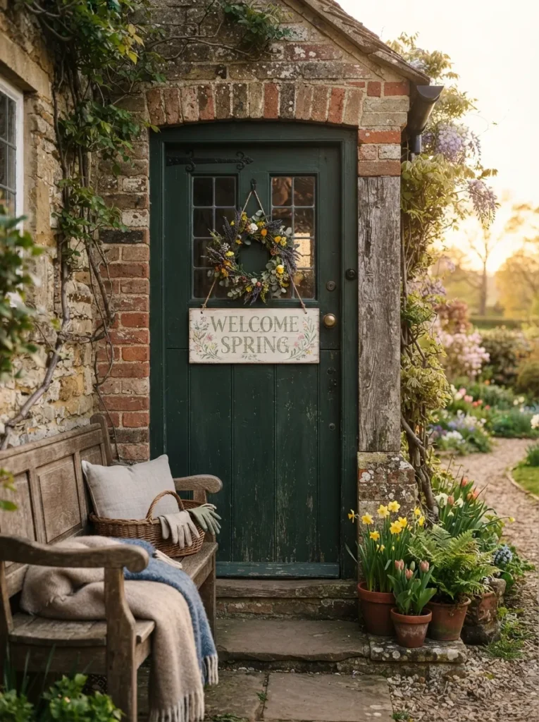 Hand-Painted Door Sign
