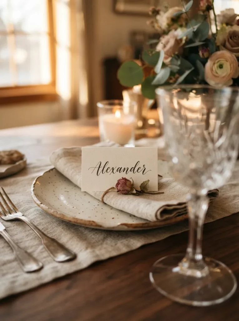 Handwritten Name Cards