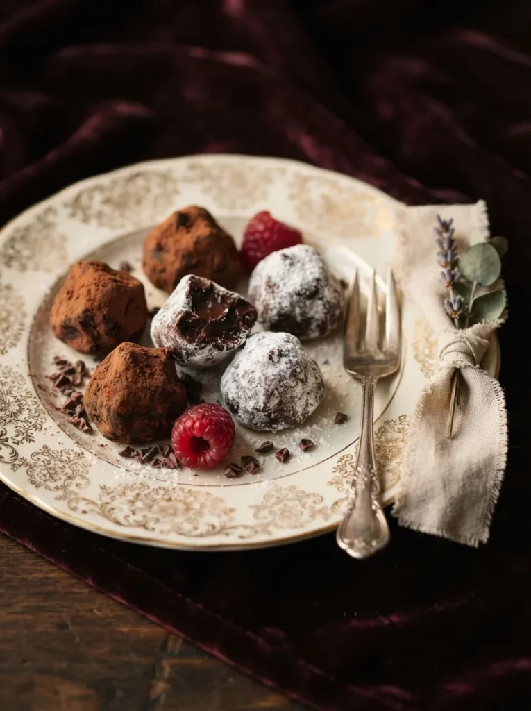 Homemade Truffle Dessert