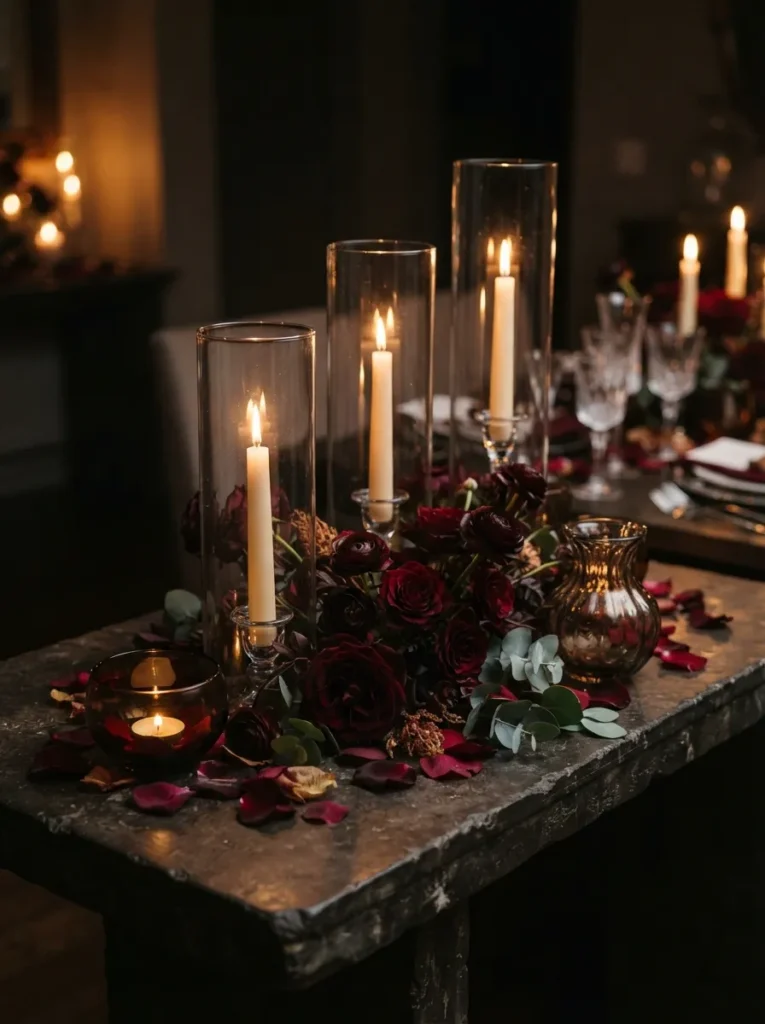 Hurricane Vase Candles
