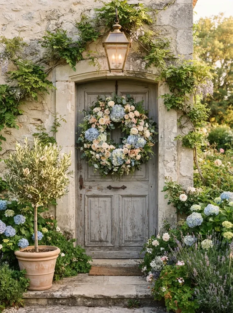 Hydrangea Floral Wreath