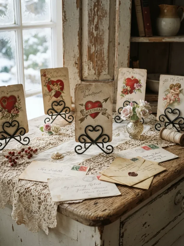 Iron Sweetheart Card Holders