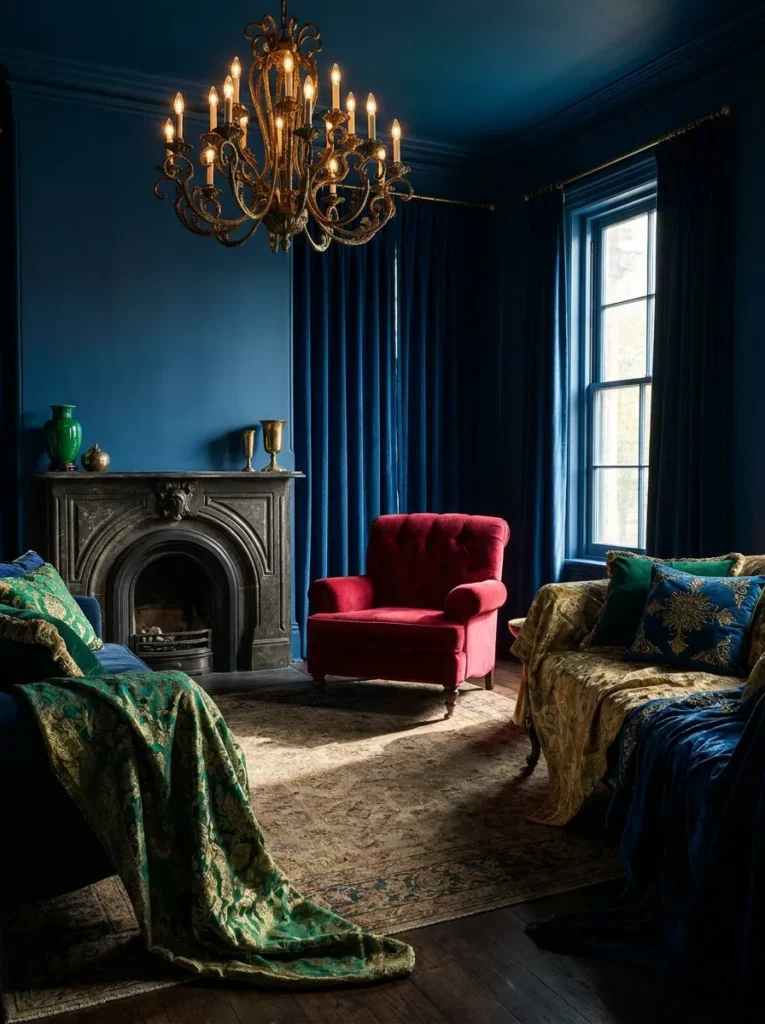 Jewel Tone Walls