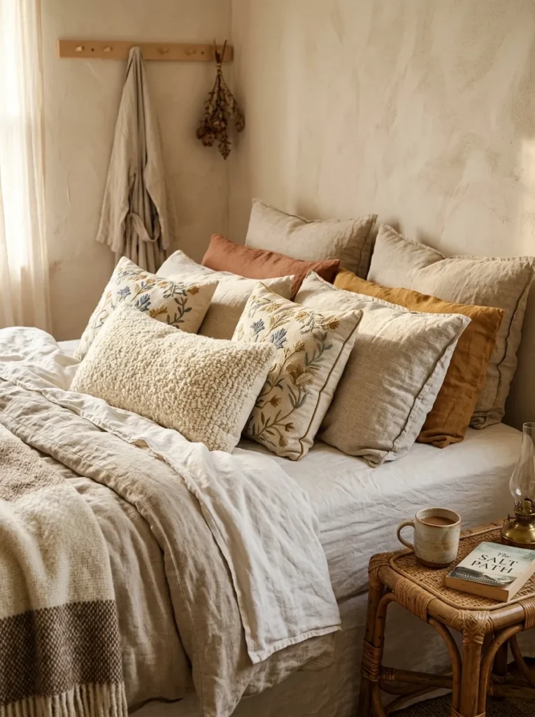 Layered Pillow Stack