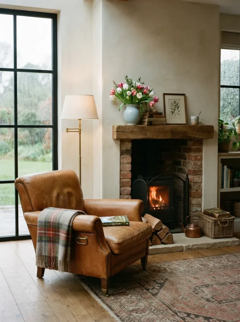 Leather Chair Corner