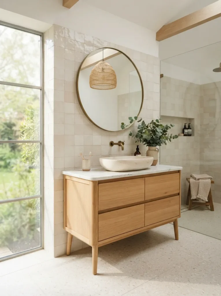 Light Oak Vanity