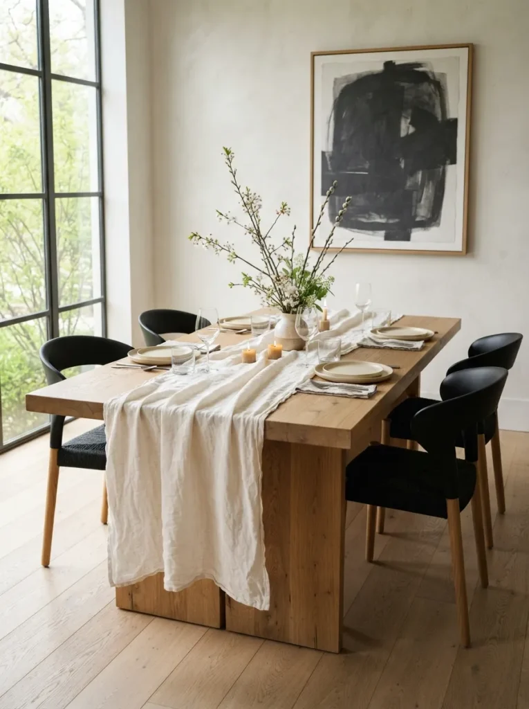 Linen Table Runner