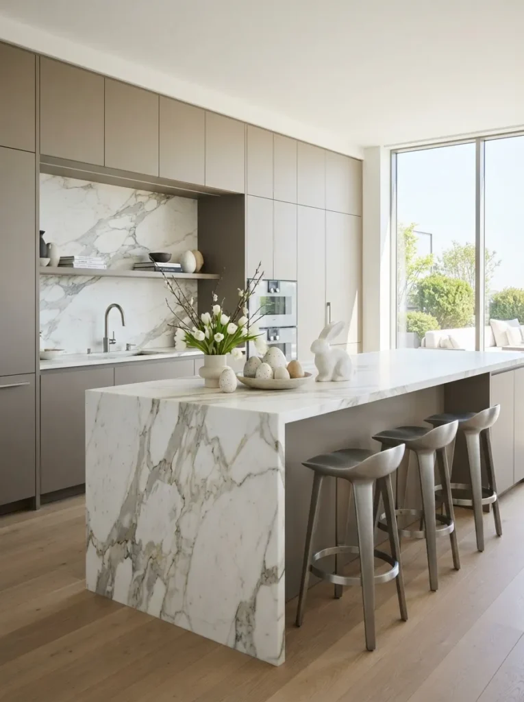 Marble Kitchen Styling