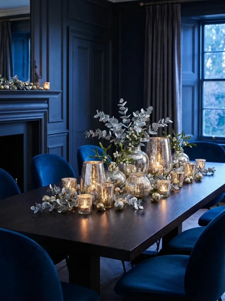 Mercury Glass Centerpiece