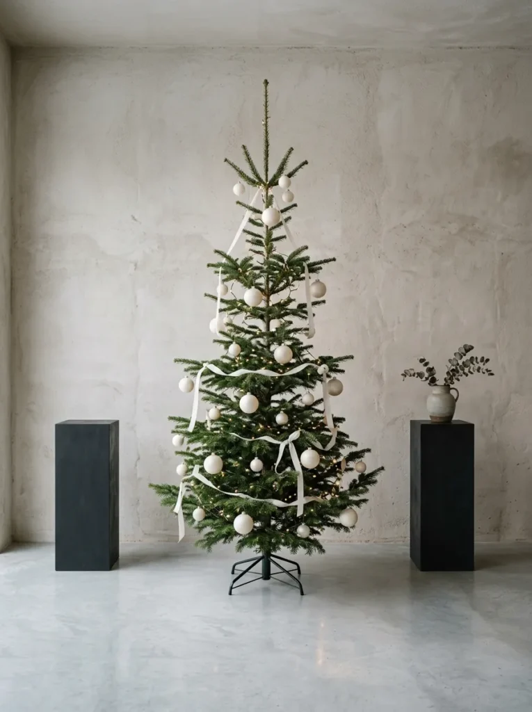 Minimalist Monochrome Tree