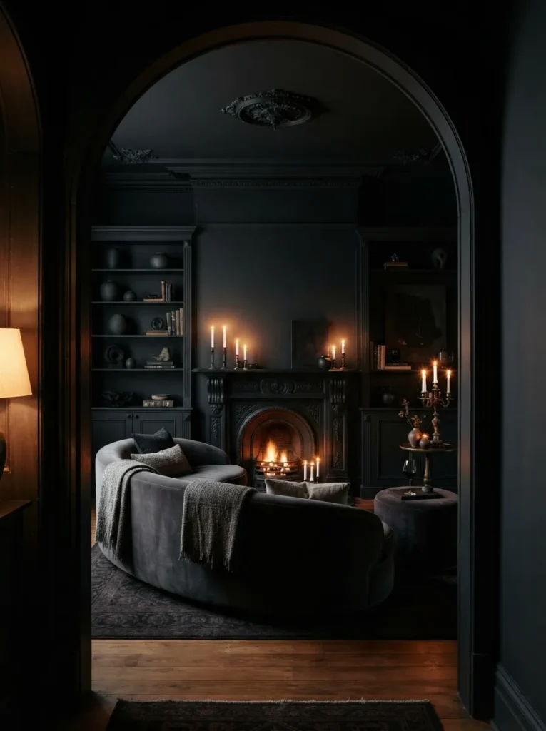 Monochromatic Painted Room
