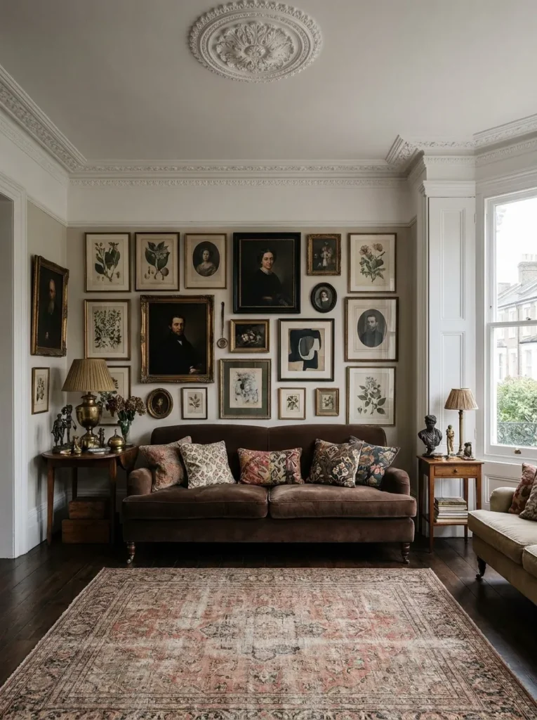 Moody Gallery Wall