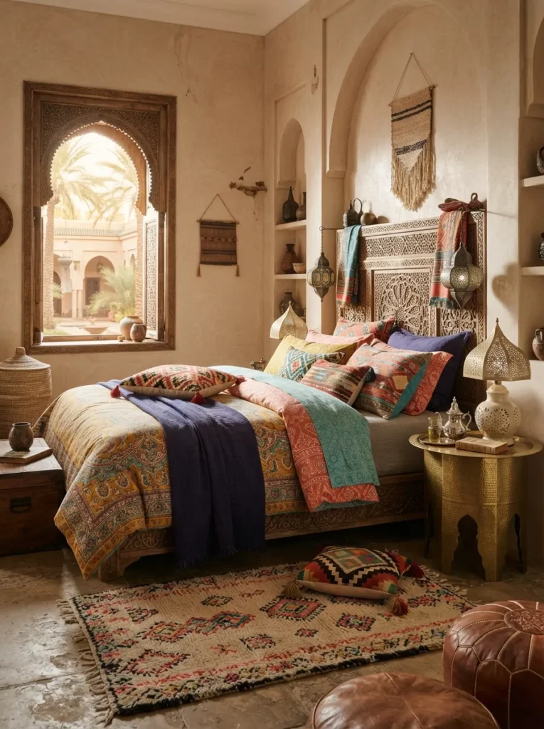 Moroccan Print Bedding