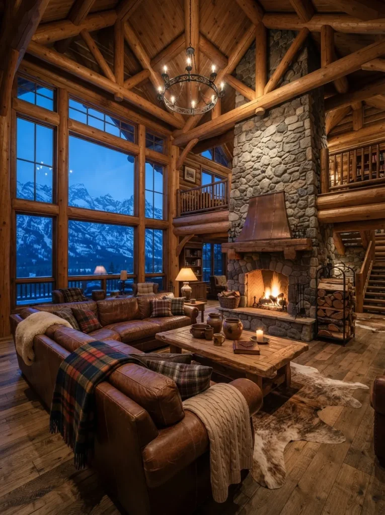 Mountain Lodge Setting