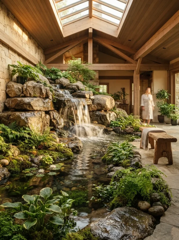 Natural Rock Cascade