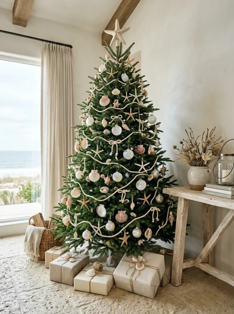 Nautical Seashell Tree