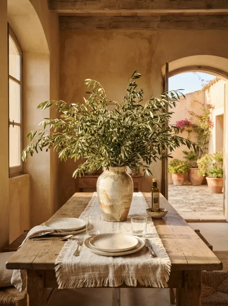 Olive Branch Vase