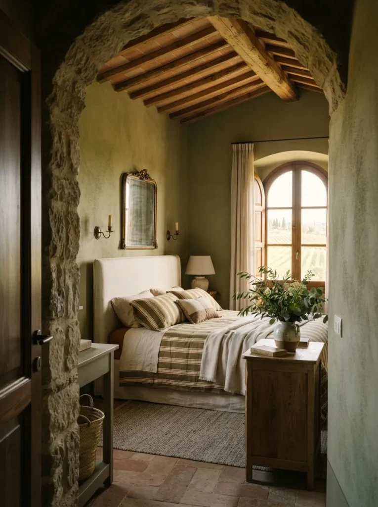 Olive Green Bedroom