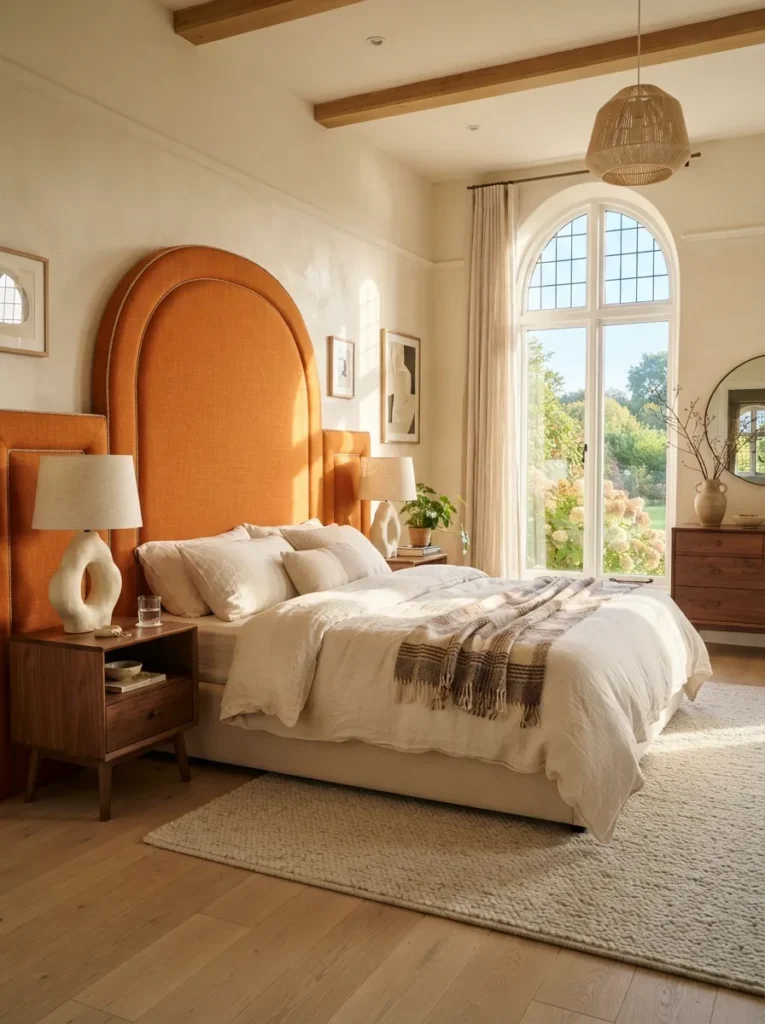 Orange Headboard Pop