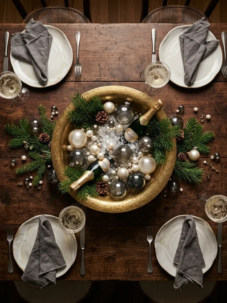 Ornament Bowl Centerpiece