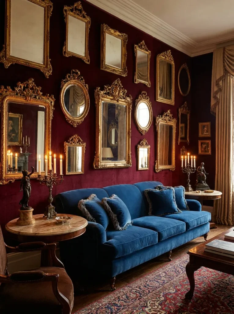 Ornate Gold Mirrors