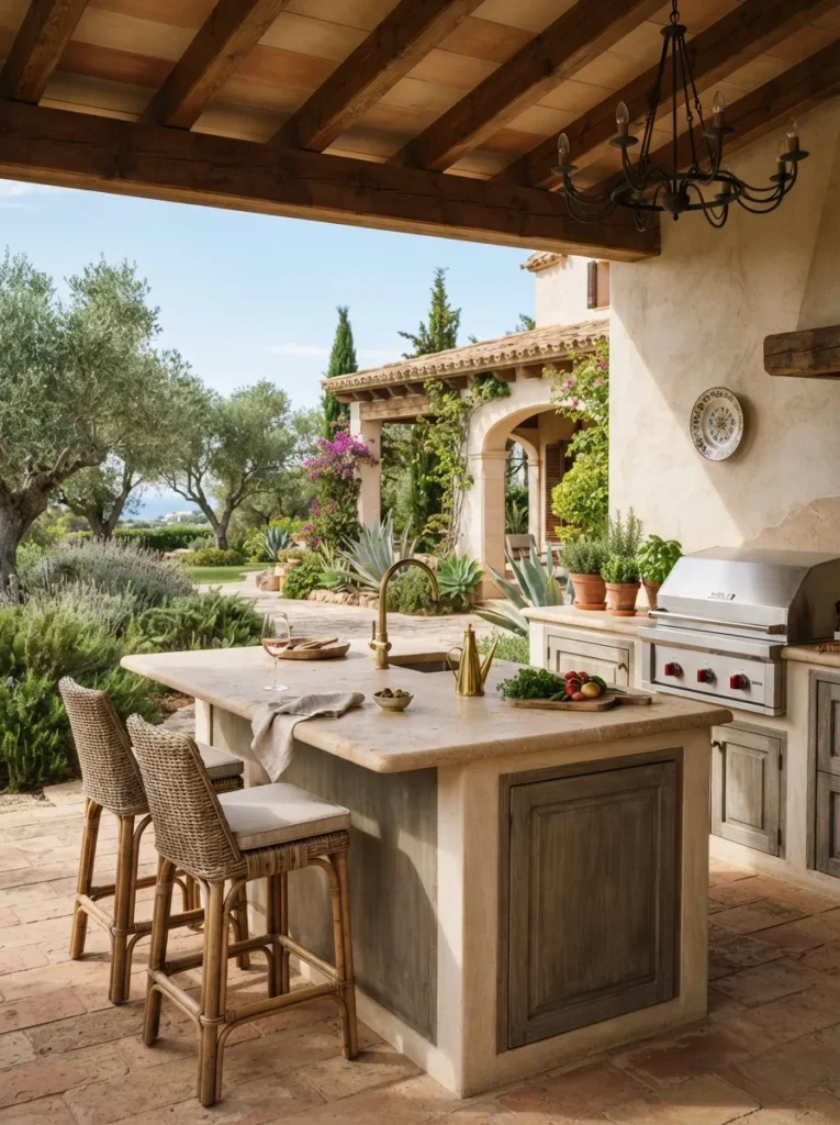 Outdoor Kitchen Island