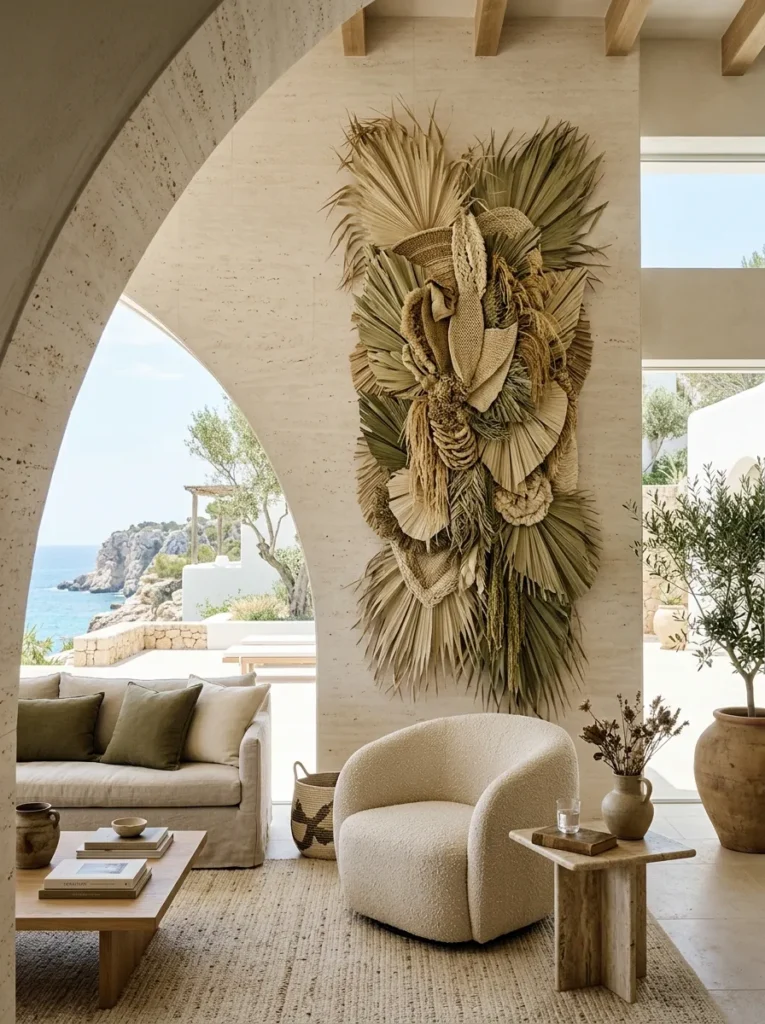 Palm Leaf Wall Hanging
