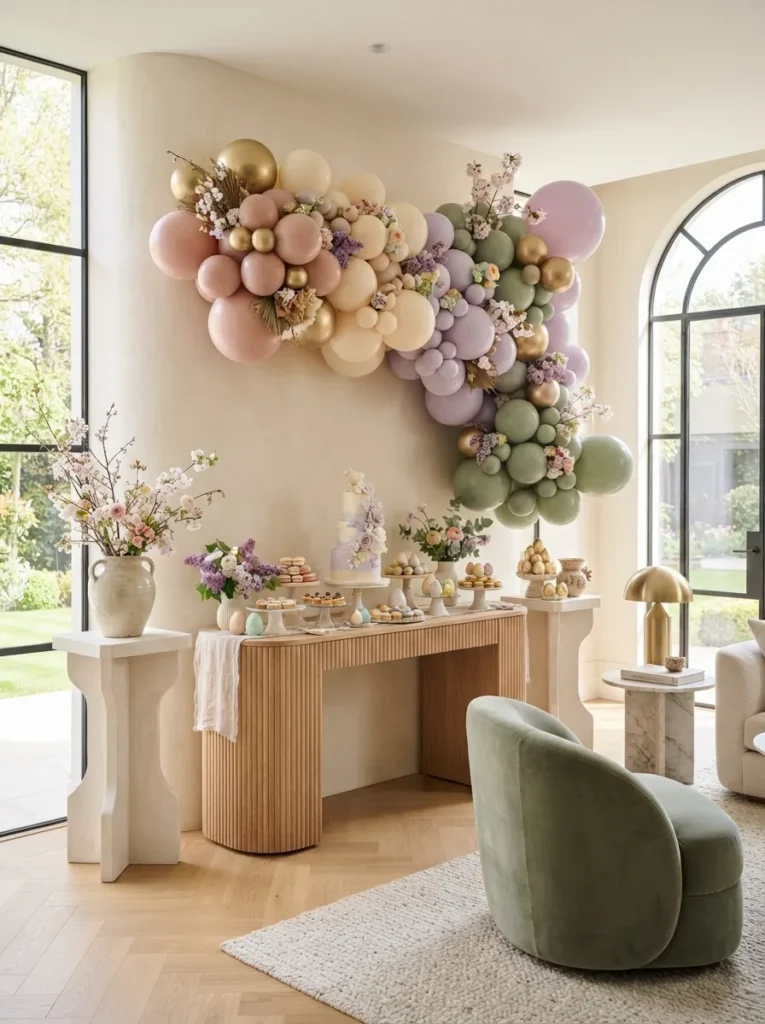Pastel Balloon Backdrop