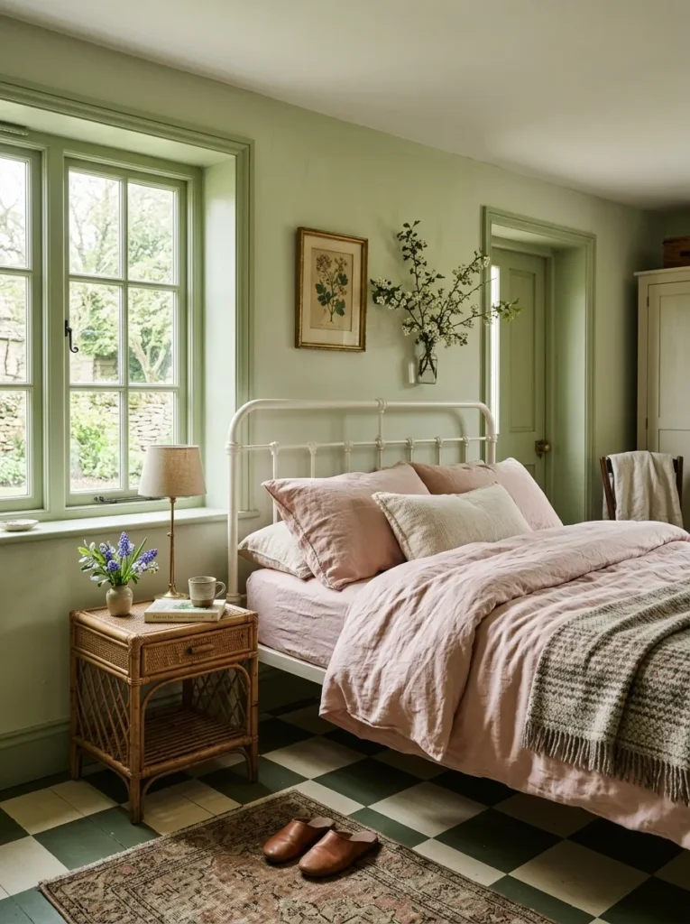 Pistachio Green Walls