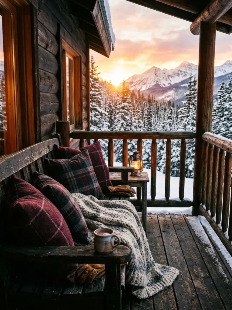 Plaid Porch Pillows
