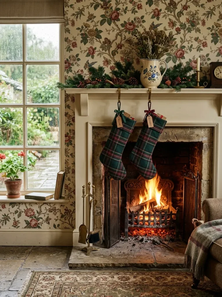 Plaid Stocking Pairing