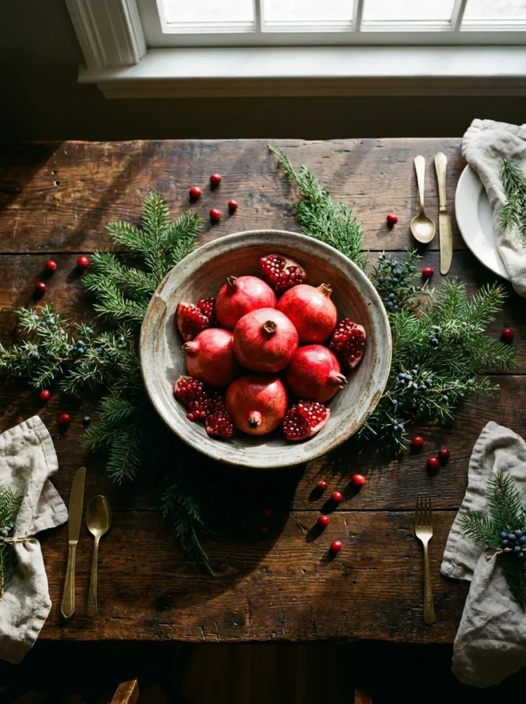 Pomegranate Table Bowl
