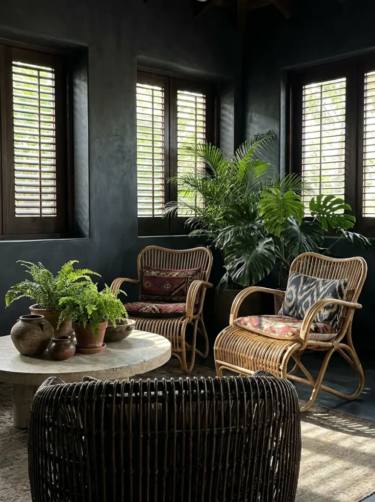 Rattan Accent Chairs