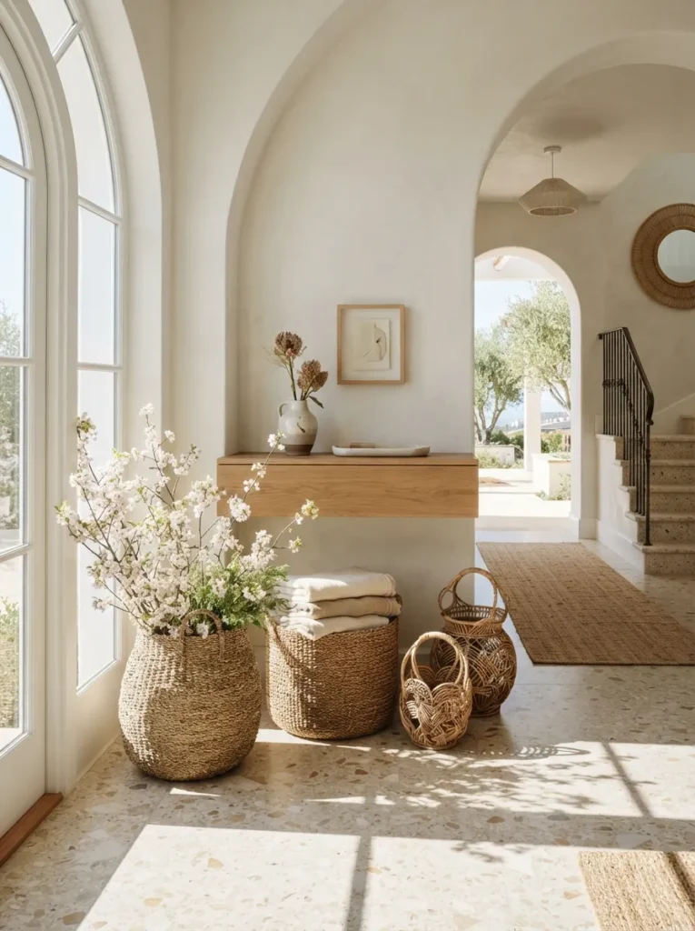 Rattan Basket Accents