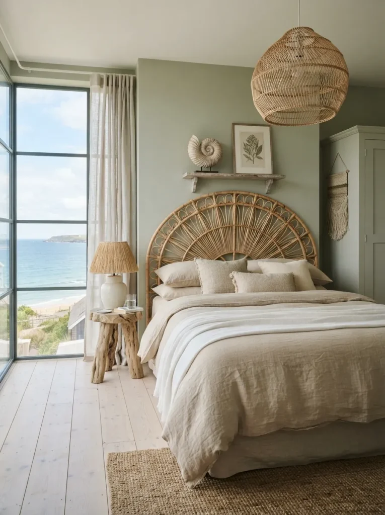 Rattan Headboard Accent
