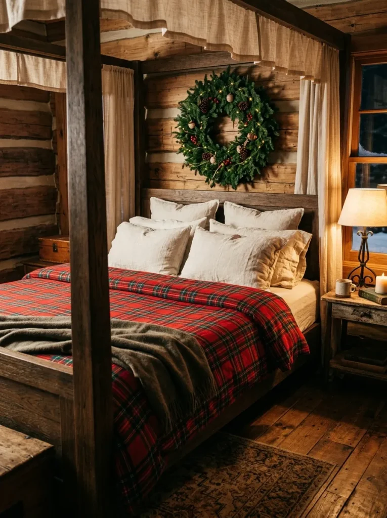 Red Tartan Bedding