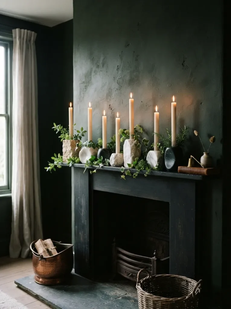 Ribbed Taper Candles