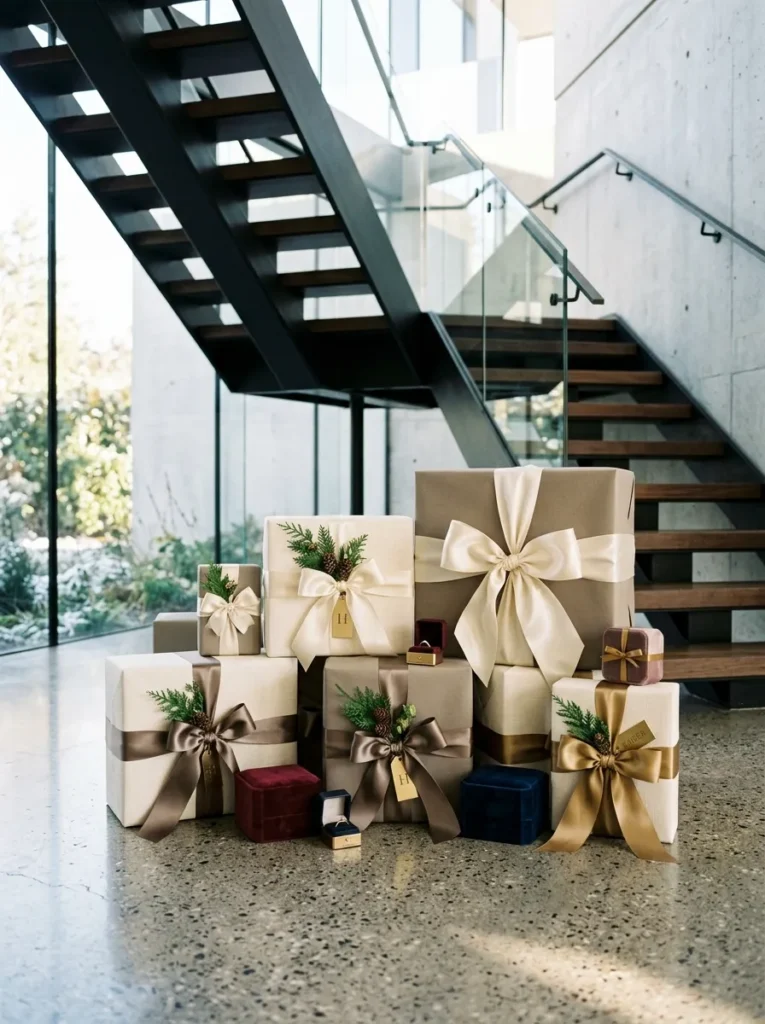 Ribbon-Wrapped Gifts