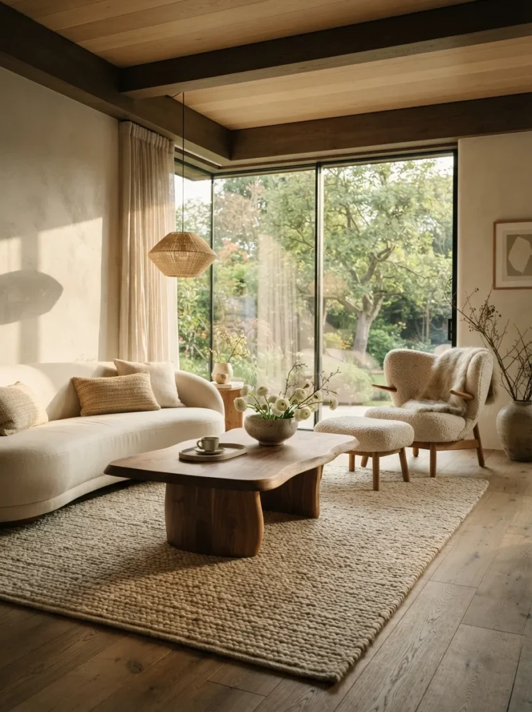 Round Organic Coffee Table