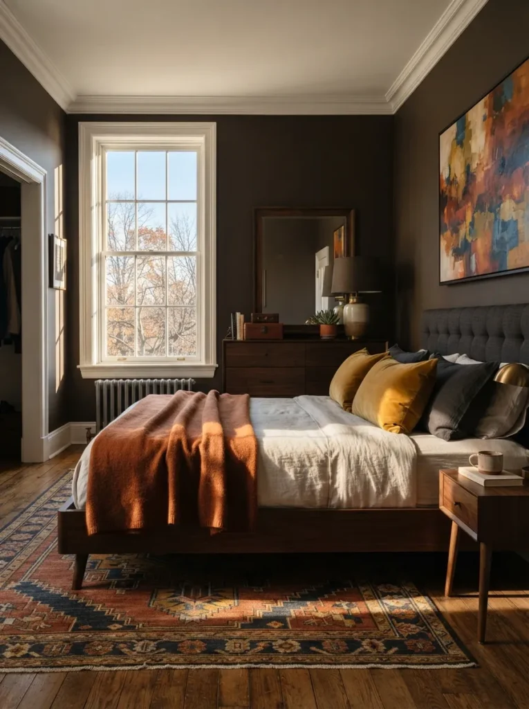 Rust Mustard Accents