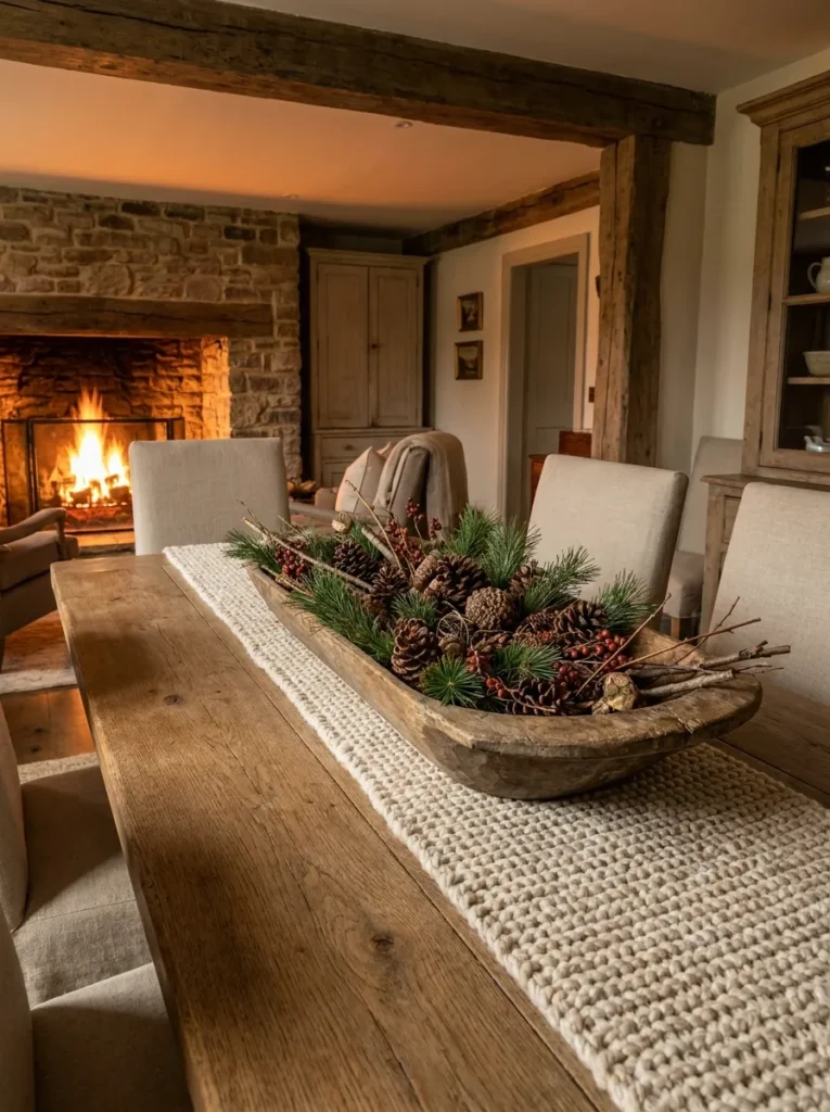 Rustic Dough Bowl