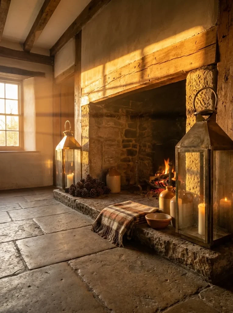 Rustic Lantern Styling