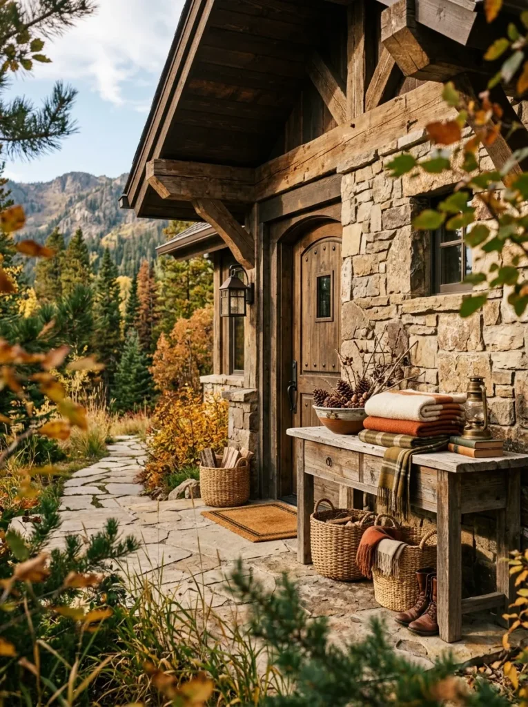 Rustic Pinecone Accents